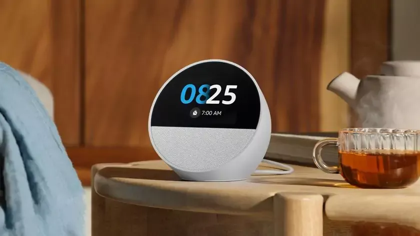 Amazon Echo Spot (2024) Glacier White