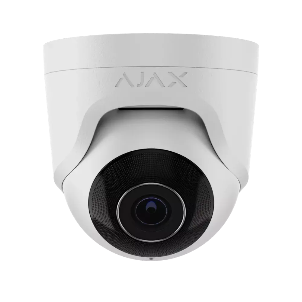 Kamera zewnątrzna Ajax TurretCam (8 Mp/2.8 mm) biała