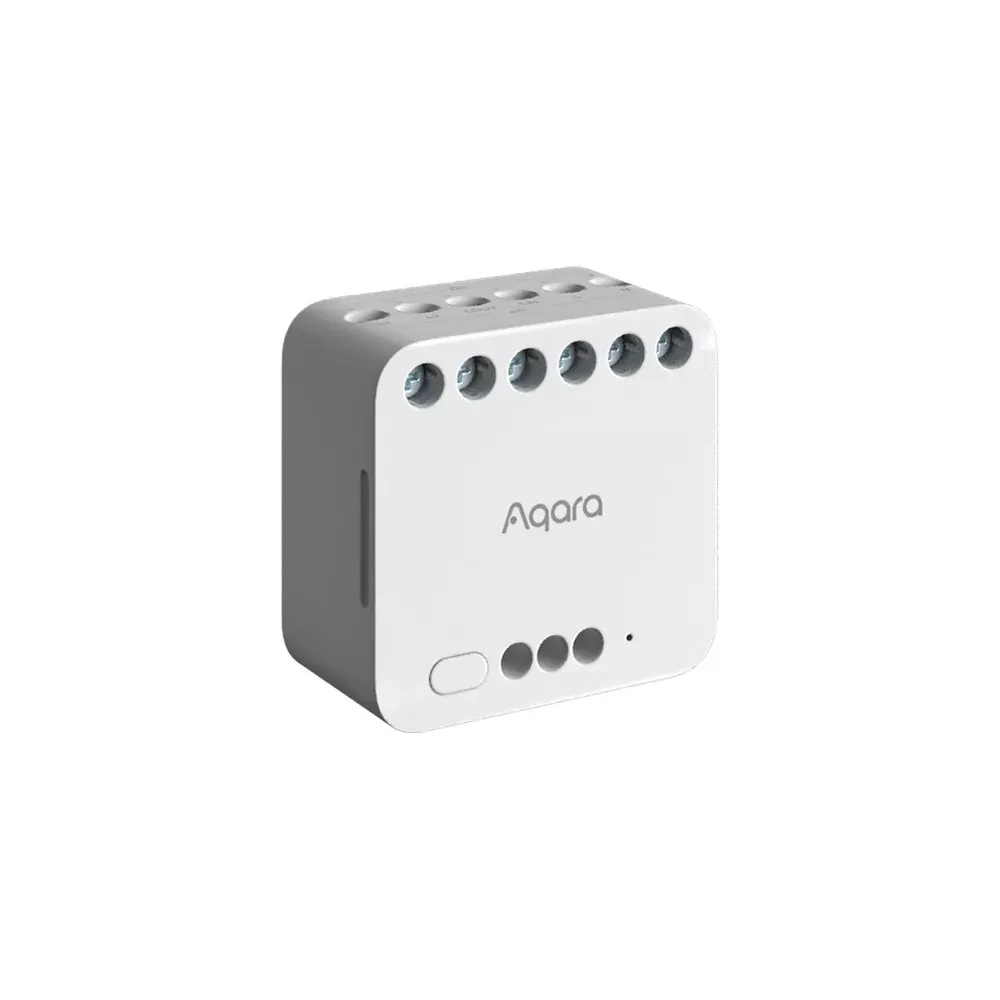 Inteligentny podwójny przekaźnik AQARA Dual Relay Module T2 (Sterowanie oświetleniem / roletami / bramami) (DCM-K01)