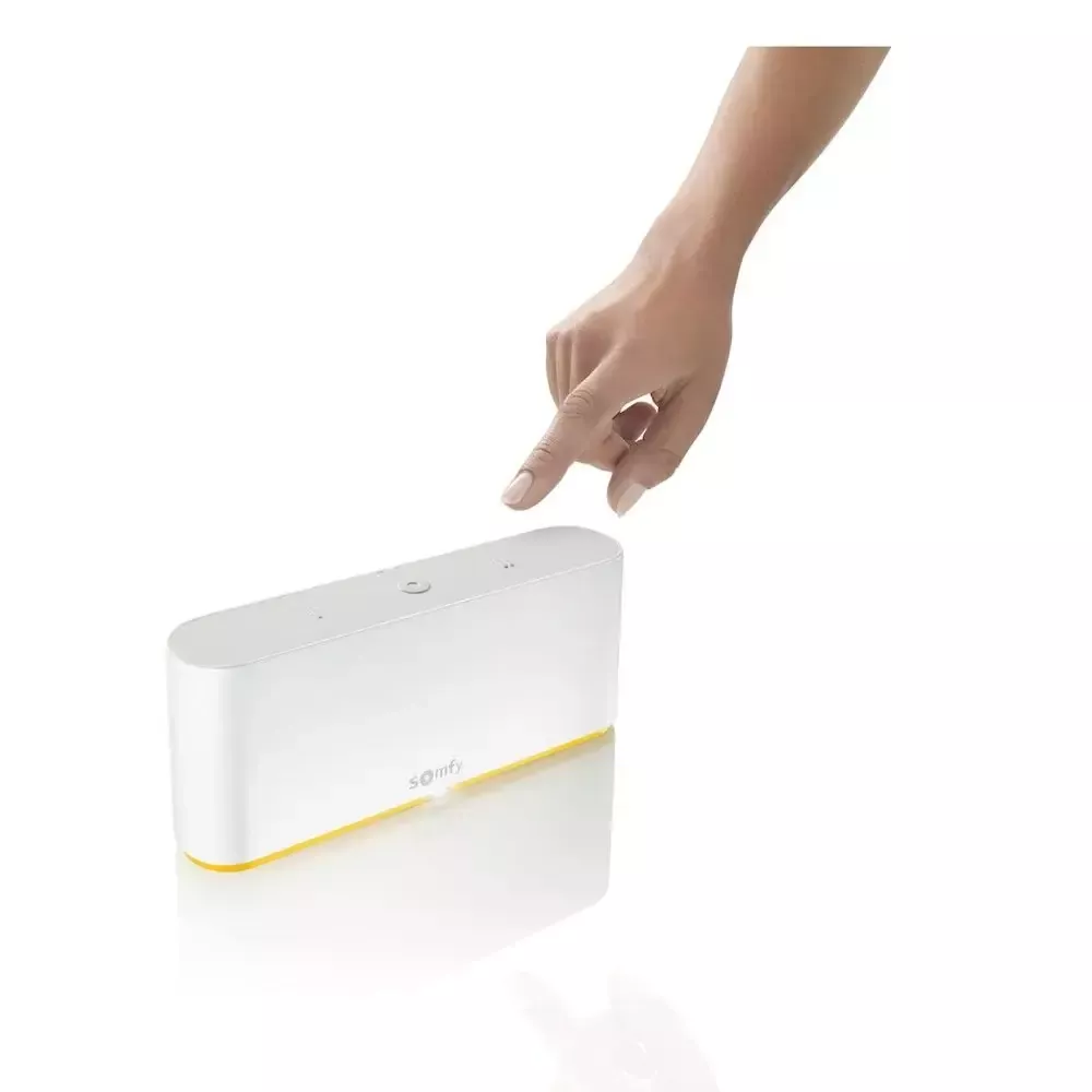 Zestaw sterowania ogrzewaniem Somfy 3x głowica termostatyczna IO + centrala TaHoma Switch