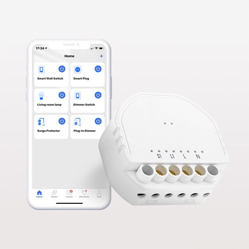 Inteligentny przełącznik ścienny WiFi Meross MSS810HK-UN
