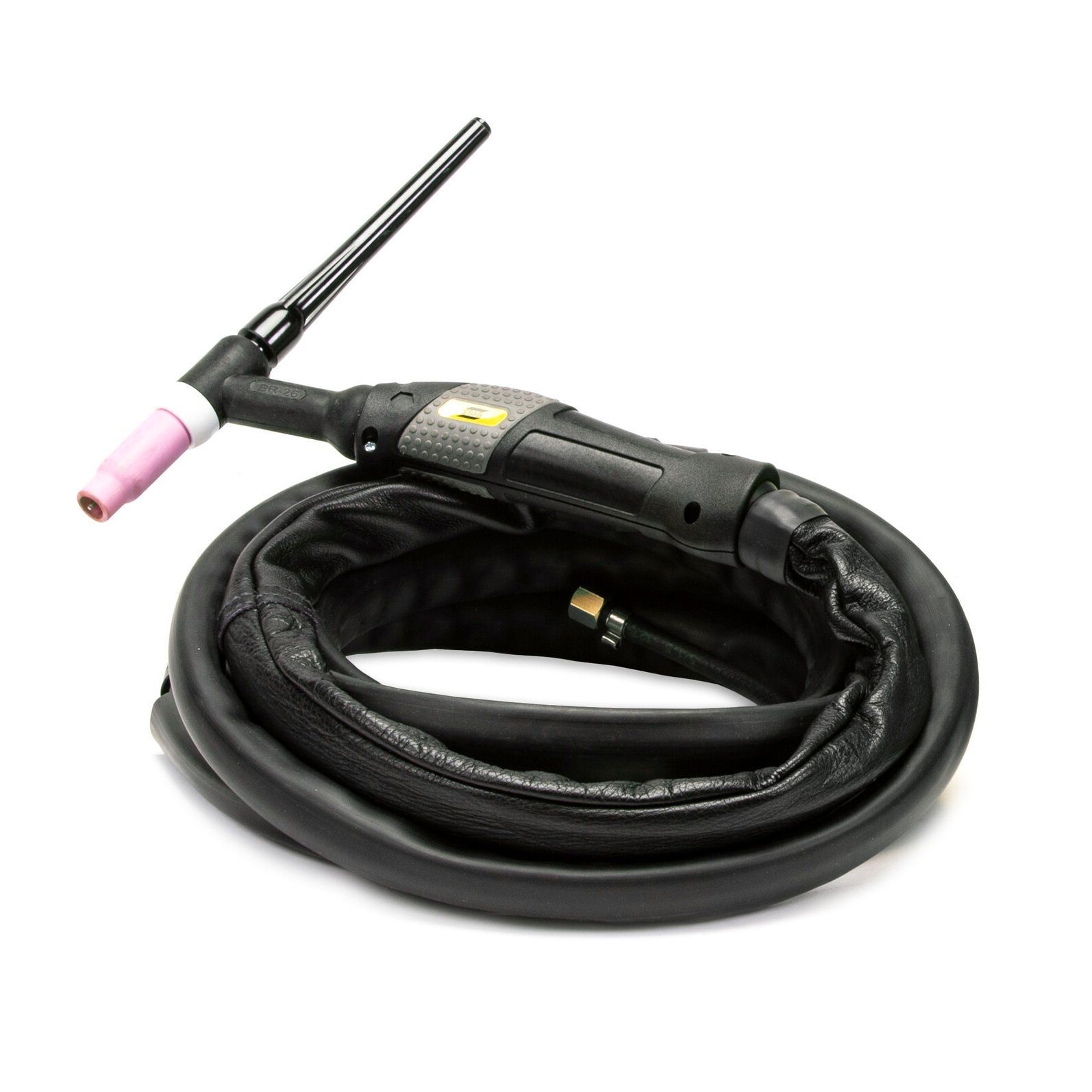 Uchwyt spawalniczy TIG z serii SR B 26V HD – chłodzony powietrzem, OKC 50, z przewodem 4 m