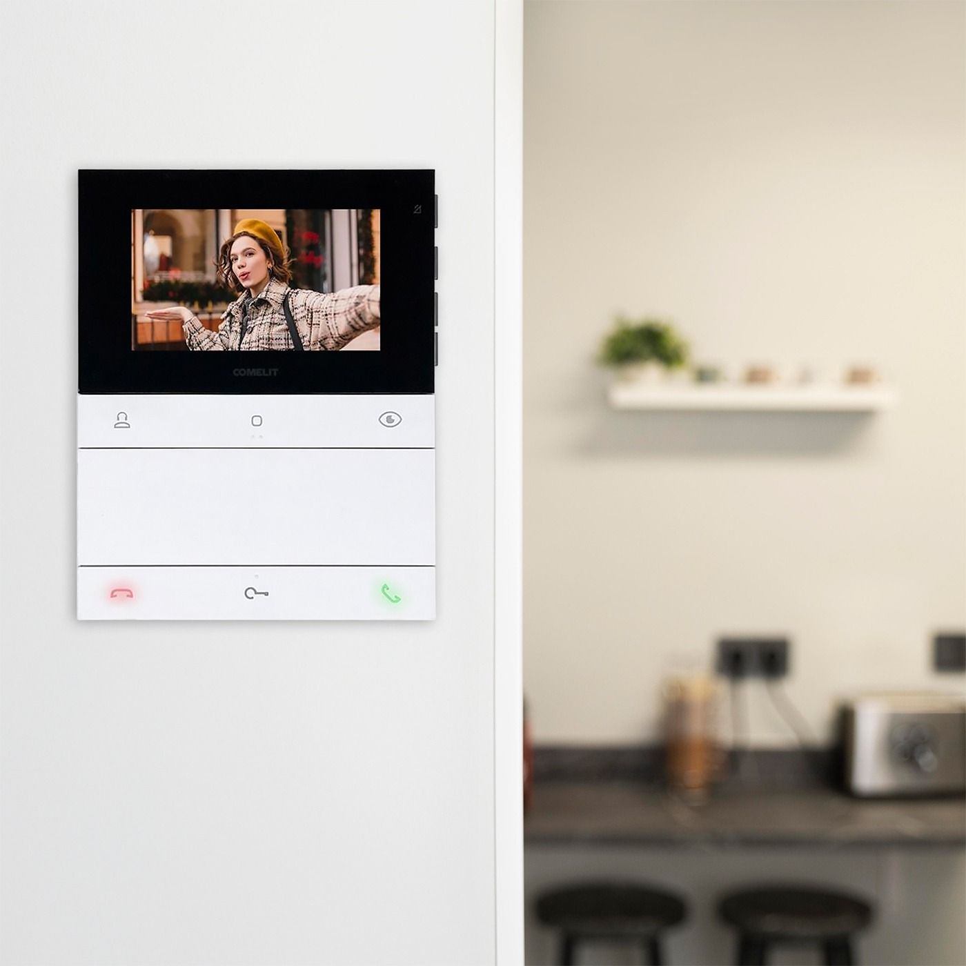 Zestaw wideodomofonowy COMELIT Quadra - z monitorem People