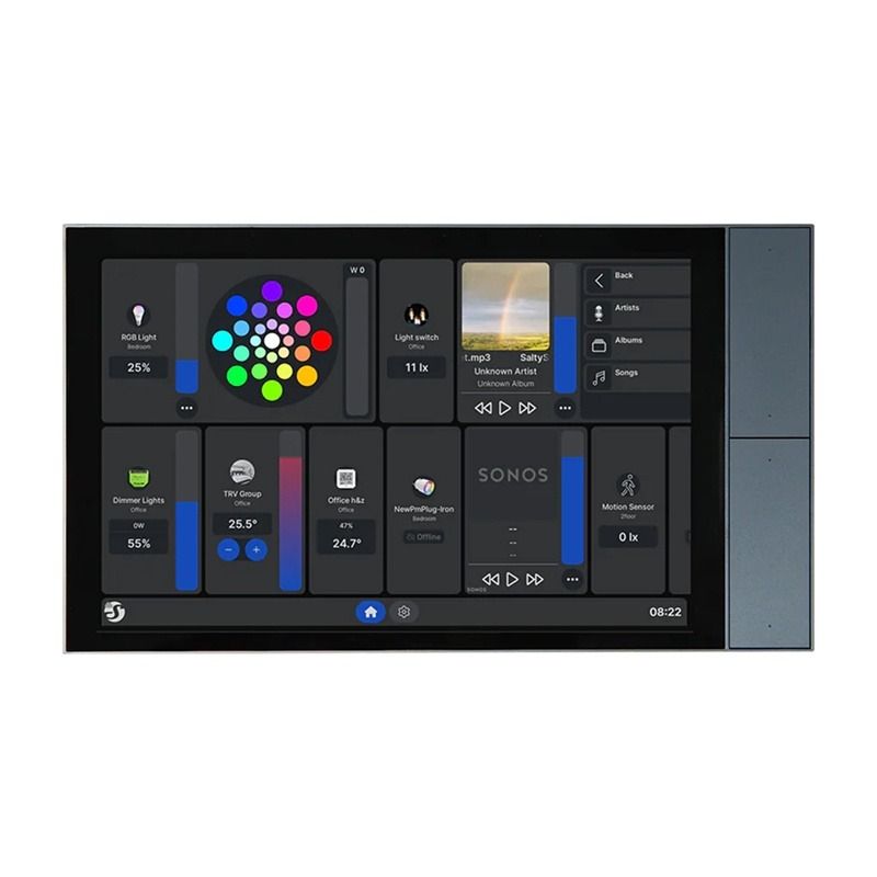 Panel sterowania 10.1” Shelly Wall Display XL WiFi/BLU (czarny)