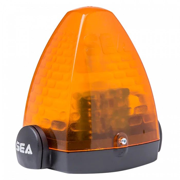 Zestaw SEA SURF 250 do bram skrzydłowych z lampą sygnalizacyjną 24V LED – SEA
