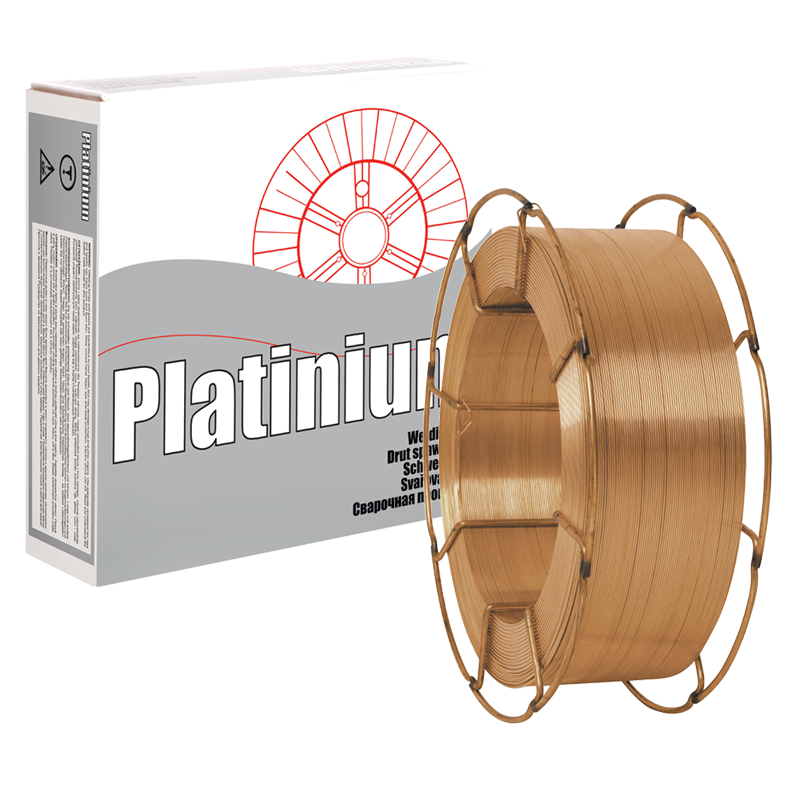 Drut spawalniczy 1,2 mm Platinium 15 kg - SG3, na palecie, 72 szpule