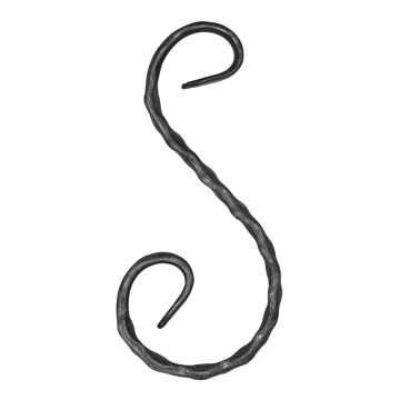 Spirala kuta fakturowana typu S 12x6 mm H170 x L80 mm