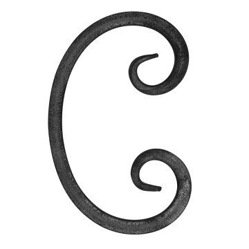 Spirala kuta typu C 12x12 mm H190 x L123 mm