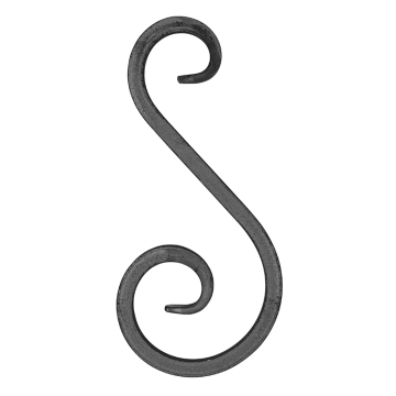 Spirala kuta typu S 12x12 mm H260 x L120 mm