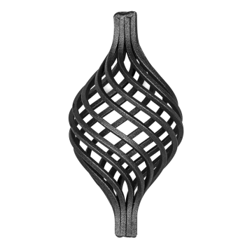 Koszyk kuty z 12 prętów 16x16 mm H160 x L85 mm