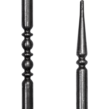 Tralka stalowa rurowa fi 30x1,5 mm H900 mm Tralka stalowa rurowa fi 30x1,5 mm H900 mm