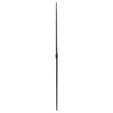 Tralka stalowa balkonowa fi12 mm z rozkuciem H950 x L25 mm
