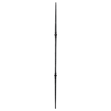 Tralka stalowa balkonowa fi 12 mm z podwójnym rozkuciem H950 x L25 mm