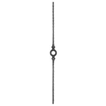 Tralka stalowa balkonowa 14x14 mm H950 x L65 mm