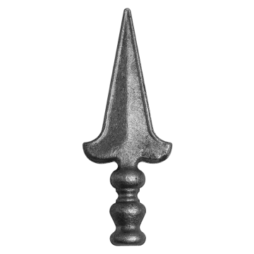 Grot stalowy kuty fi 24 mm H160 x L63 mm