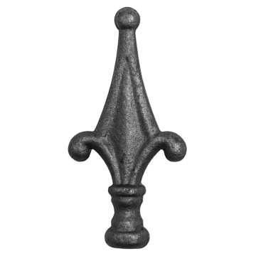 Grot stalowy kuty fi24 H128 x L65 mm