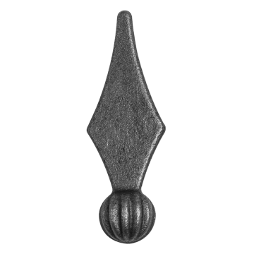 Grot stalowy kuty fi 20 mm H95 x L30 mm