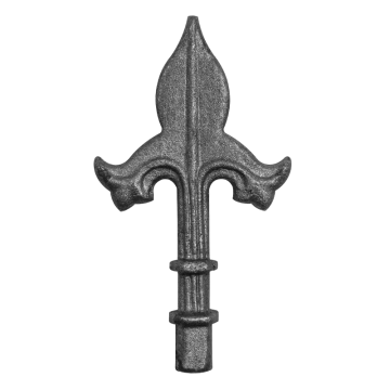 Grot stalowy kuty 15x15 mm H145 x L80 mm