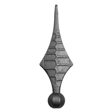 Grot stalowy kuty fi 29 mm H180 x L60 mm