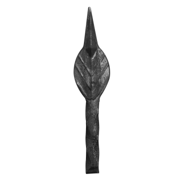 Grot stalowy kuty 12x12 mm H150 x L30 mm
