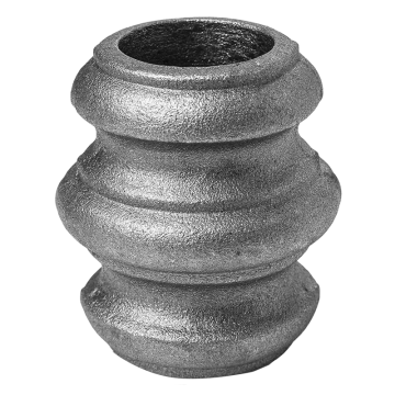 Przekuwka stalowa kuta fi 35,5 mm H80 x L69 mm