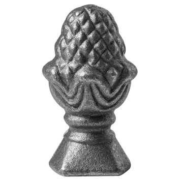 Szyszka stalowa kuta 40x40 mm H85 mm