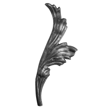 Liść kuty prawy H270 x L100 x 2,5 mm
