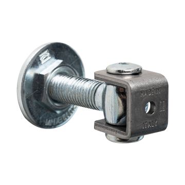 Zawias stalowy regulowany M20 długość 90 mm