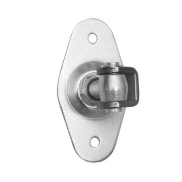 Zawias regulowany z szyldem owalnym M20 160 x 85 mm