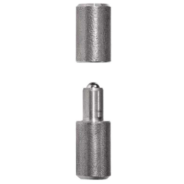 Zawias toczony do bramy D27 x H90 mm z kulą