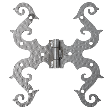 Zawias stalowy ozdobny H184 x L165 x 3 mm