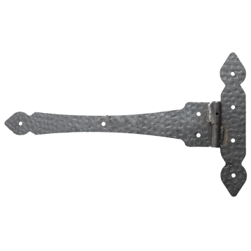 Zawias pasowy ozdobny prawy H207 x L357 grubość 3 mm