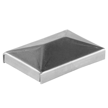 Daszek stalowy kopertowy na słupek 40 x 60 x 0,8 mm