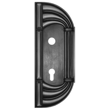 Szyld kuty do klamki i zamka prawy 90/50 H310xL116x2 mm