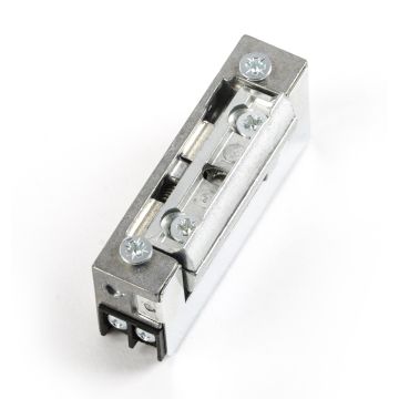 Elektrozaczep symetryczny do furtki lub drzwi 16,5 mm (R5) - z regulacją, 12 V