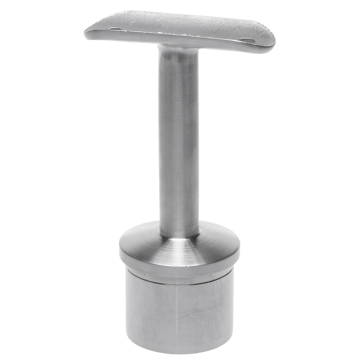 Podpora poręczy 42,4 mm, fi 14/H80, do wklejenia, stal AISI 316, satyna