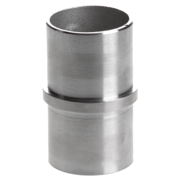 Łącznik rury balustrady 48,3 mm, do wklejenia, stal nierdzewna, satyna