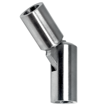 Łącznik przegubowy pręta fi12 mm, stal nierdzewna, satyna