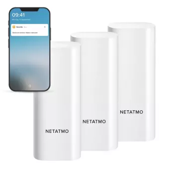 Czujniki Okien i Drzwi 3 szt. Netatmo Welcome Tags